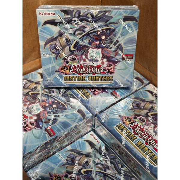 YuGiOh! Justice Hunters - Booster Box Factory Sealed 1st Edition