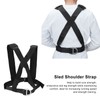 Sled Harness Tire Pulling Strap Resistance Strength Training Shoulder Strap