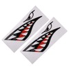 Shark Teeth Mouth Sticker Fishing Boat Canoe Car Kayak Accessories,