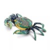 Jere Luxury Giftware, Bejeweled CHESAPEAKE Blue Crab Trinket Box with