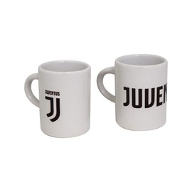Giemme Set Juventus JU1339 2 TAZZINE Caffe' in Ceramica