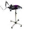 ZERNEIL Salon Tray Cart with Storage Platform, Tattoo Tray with