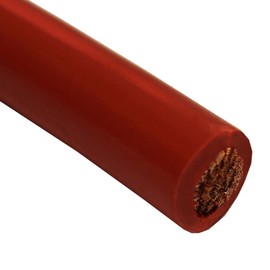 All Trade Direct 1M Metre Red Welding Or Earth 70Mm Cable Flexible Arc Mig Tig 485A 485 Amps