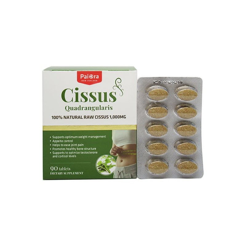 Piora 파이오라 시서스 시저스 추출물 1000mg 90정+추가증정 Piora Cissus Extract