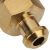 2Pcs Disc Brake Bleeder Screw Titanium Alloy M6 Rust Resistance
