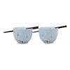 Ebros Ceramic Japanese Sakura Ramen Udong Noodles Bowls and Chopsticks