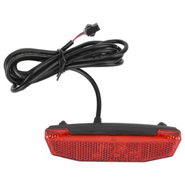 Demeras E-bike Warning Lamp Bicycle Brake Light Electric Bike 6V - 60V Tailight LED Warning Light Night Riding Equipment for SM Connector