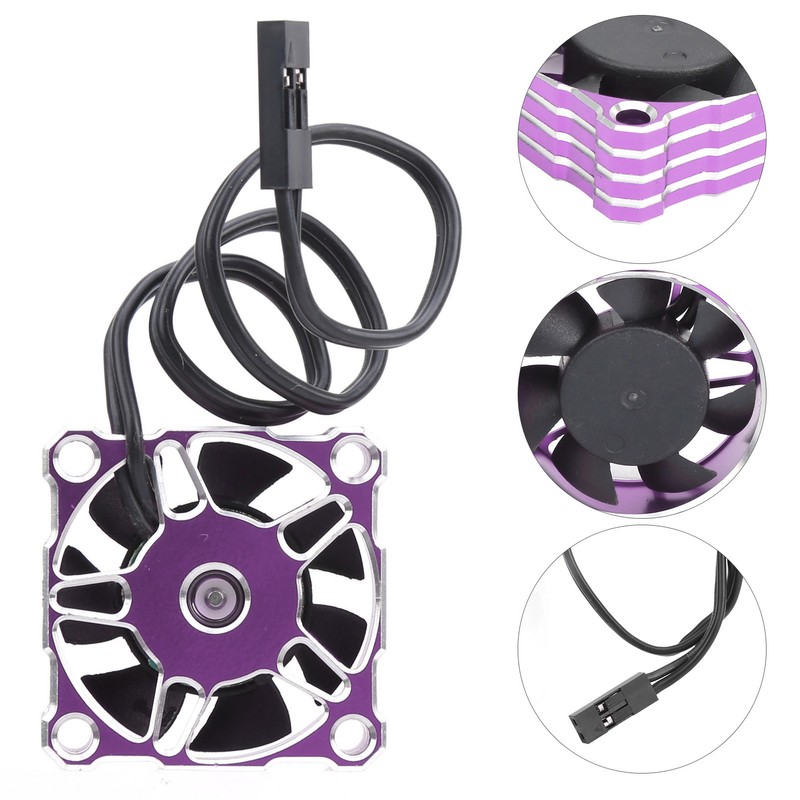 RC Car Cooling Fan Waterproof for Competition High Speed Motor