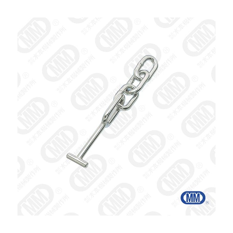 水本 Stainless Steel Car Door Fastening C-Shaped Total length 137
