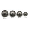KENDANY 11 Pieces Metal Blazer Button Set - Naval Anchor