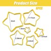 WYRGQIQN All-Inclusive Cookie Cutters Set 6Pcs Versatile The Cookie Cutter,