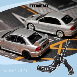 anwenchapey Billet Aluminum Short Shifter Compatible with Evo 4 5 6 7 8 Racing 5 Speed Gear Shift Knob Quick Shift