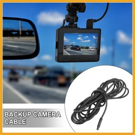 Partuto 8 Pin 20ft 6m Backup Camera Extension Cable Dash Camera Cord Wires Car Rear View Camera Replacement