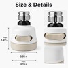 Adjustable Kitchen Sink Faucet Extension Nozzle for 3-Mode Water Flow