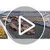 Lock-in Gutter Guard - 6” x 120 ft Durable Coated