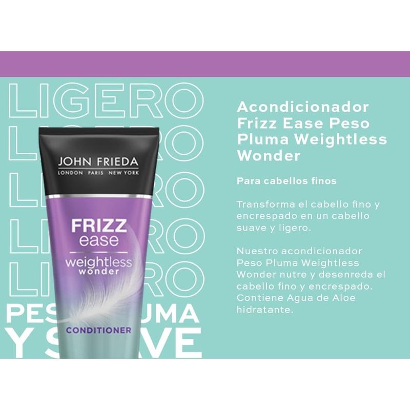 John Frieda Frizz Ease Weightless Wonder Conditioner 250ml
