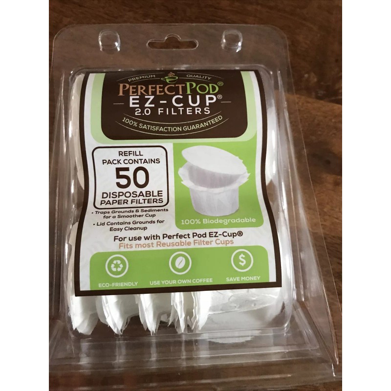 Perfect Pod 50 Ct Perfect Pod ES-Cup 2.0 White Single