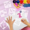 72 Pcs Botanical Stencils Set, Reusable Butterfly & Flower Painting
