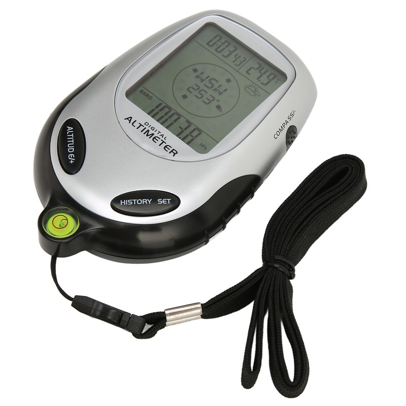 Multifunctional Electronic Dial Digital LCD Altimeter Compass Barometer Weather Forecast