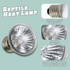 LUCKY HERP 4 Pack 50W UVA UVB Reptile Light Bulbs,