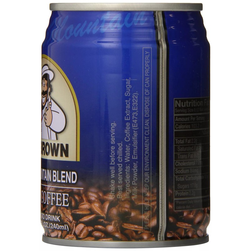 Mr. Brown Mr Brown Blue Mountain Flavor Coffee 8.12 Fl
