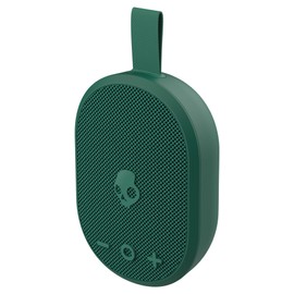 Skullcandy Ounce Wireless Bluetooth Speaker - IPX7 Waterproof Mini Portable Speaker with 16 Hour Battery, Downward Firing Passive Radiator, and Ballistic Nylon Carry Strap (Green) (2SKSK1844E0L2)