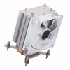 CPU Cooling Fan 3.54in 2 Heat Pipes 3pin 12VDC 2000RPM