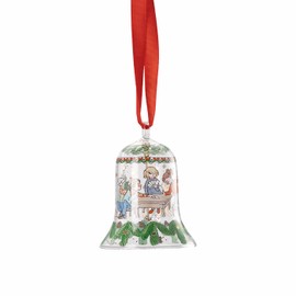 Hutschenreuther Christmas Collection 2025 Glass Bell Christmas Games Christmas Bell, 7 cm