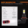 AUIMSOCO LED Light Bulb High-Low + FogLight Bulbs For Chevy