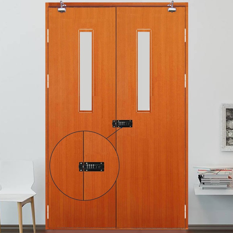 Combination Locking Bolt,Thickened Solid Zinc Alloy Combination Barrel Bolt,Safety Slide