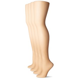 L'eggs Women's Everyday Regular Panty Hose, Nude, Q (4 Pair)