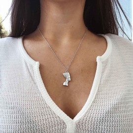 Inateannal Boho Egyptian Queen Nefertiti Necklace Egyptian Pharaoh Chain Necklace Pharaoh Queen Choker Necklace Nefertiti Head Pendant Necklace Jewelry for Women