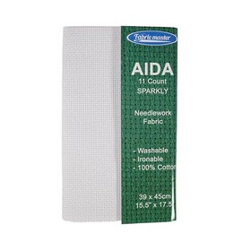Aida 11 Count Sparkly 39x45cm