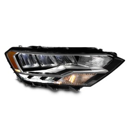 AKKON - Fits 2019-2023 VW Jetta S/Sport/SE [LED Low/High Beam] Projector Headlight Passenger Right Side Replacement