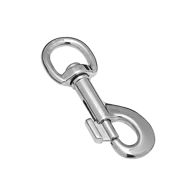 National Hardware N222-596 3003BC Bolt Snap in Nickel