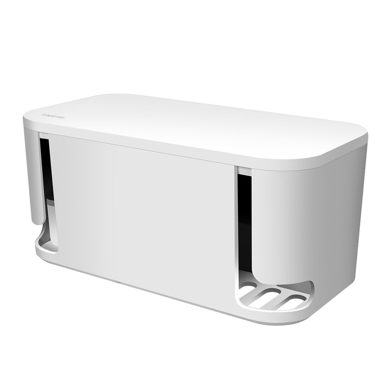 Logilink LogiLink LPS281U - Kabelbox mit 5-Fach-Steckdosenleiste inkl. 3X USB,