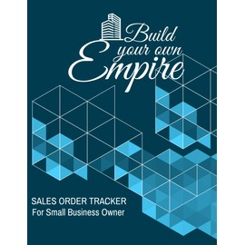 Sales Order Tracker: Cute Order Form and Receipt Log Book For Small Business Owners and Retail Stores