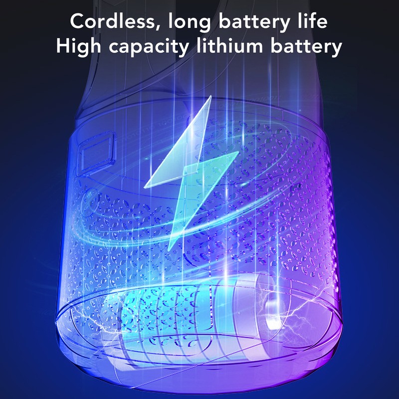 USB Desk Fan 6 Speeds Wind Quiet Portable Bladeless Cooling