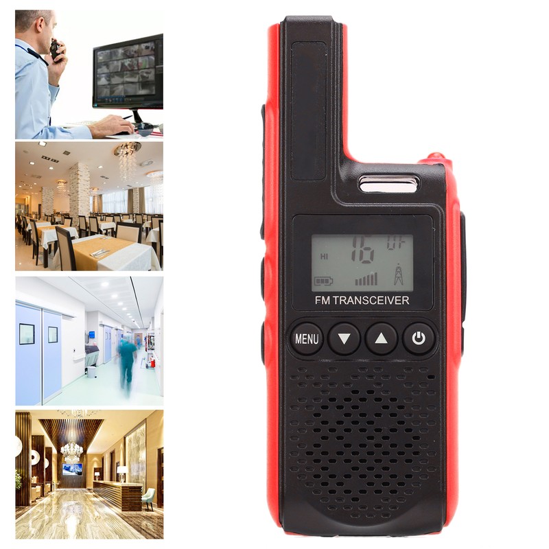 Handheld Mini Walkie Talkie 99-Channel Portable Long Range 2 Way