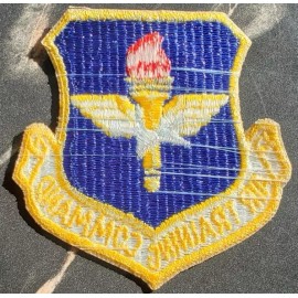 Vintage Air Training Command 3" Patch USAF Air Force Color Flight Dress NOS