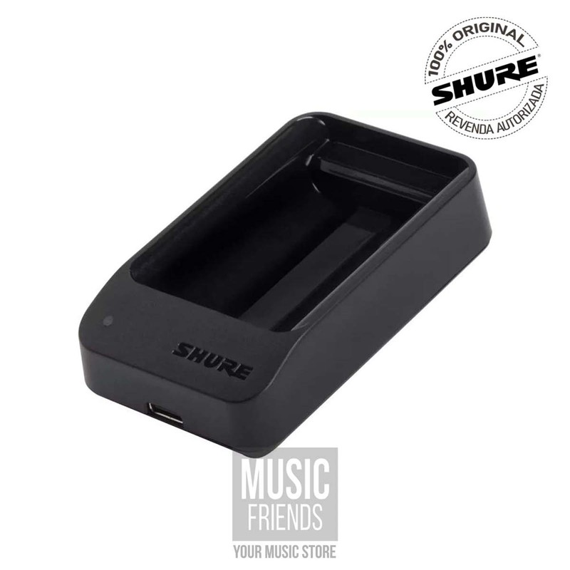 Shure SBC10-903-US Cargador de batería Individual para batería SB903, Negro