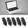 5 Pcs IEC320 C6 to IEC320 C5 Power Adapter Computer