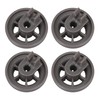 Emptty 4pcs 4581DD3003B Dishwasher Lower Dishrack Roller Assembly