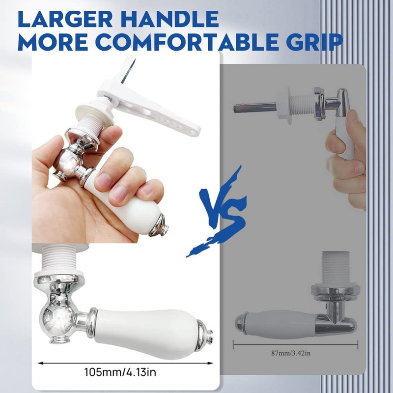 通用 Hinata Metal Handle for Toilet Cistern Lever Flush Handle