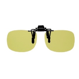 Daiwa DQ-8021-S Polarized Glass Clip, Polarized Clip, Yellow, Fishing Sunglasses