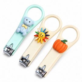 Season Home Cute Character Mini Nail Clippers 3-piece Set, 1 Piece, No. 4 / 시즌홈 귀여운 캐릭터 미니 손톱깎이 3종 세트, 1개, 4번