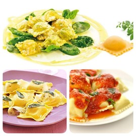 Kovcfon Mould for Round Ravioli Italian Ravioli Trays Mold Ravioli Stamp Maker Cutter for Ravioli Pasta Dumpling