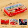 Battery Organizer Storage Holder Box Case with Tester, New Ultra-Large