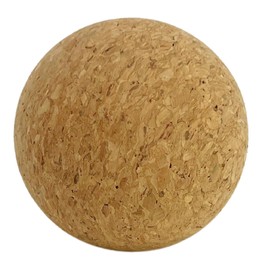 ATC Handels GmbH Natural Cork Massage Tools for Fascia – Discover the Versatile World of Fascia Massage and Improve Your Mobility and Regeneration (Ball Diameter 10 cm)