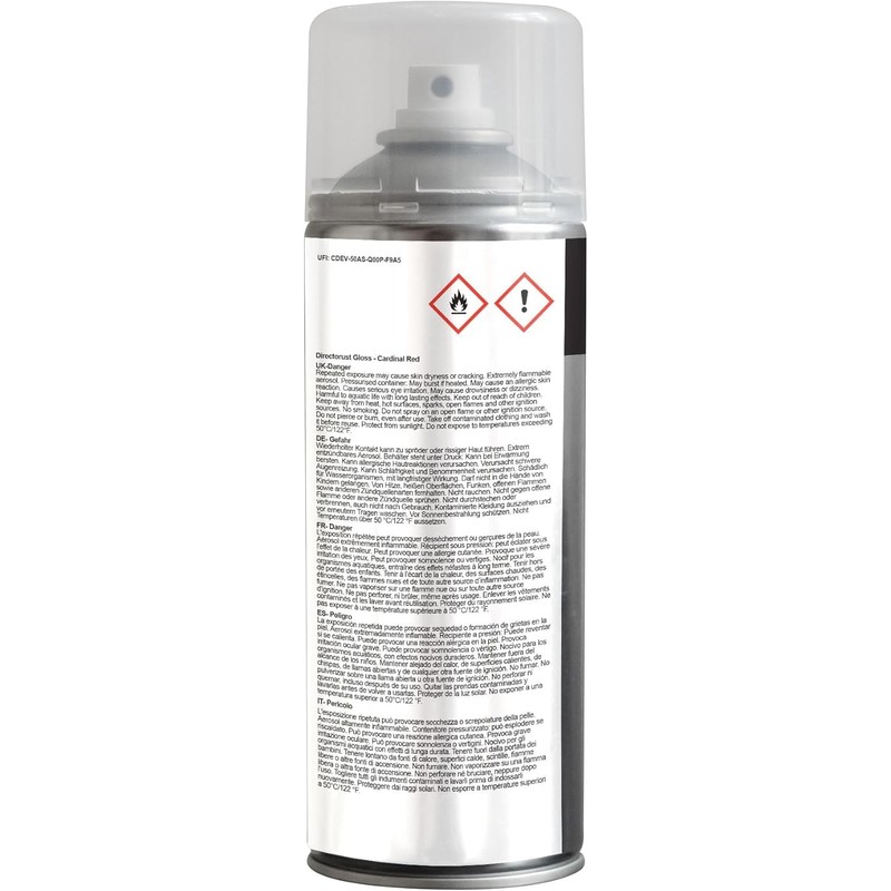 JENOLITE Directorust Spray Paint for Metal - CARDINAL RED -